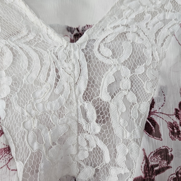 Torrid lace inset top - Picture 3 of 5